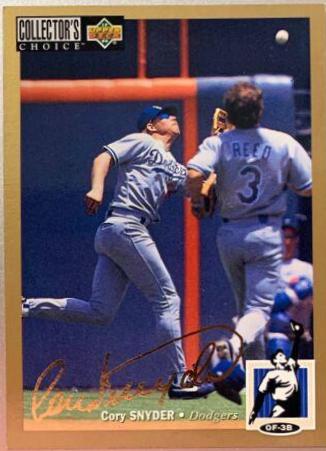 Cory Snyder [Silver Signature] #261