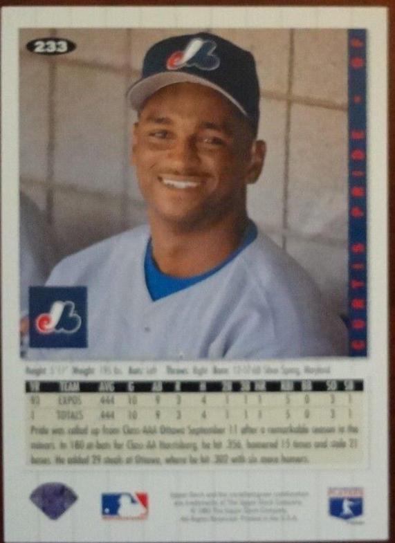 Curtis Pride [Silver Signature] #233