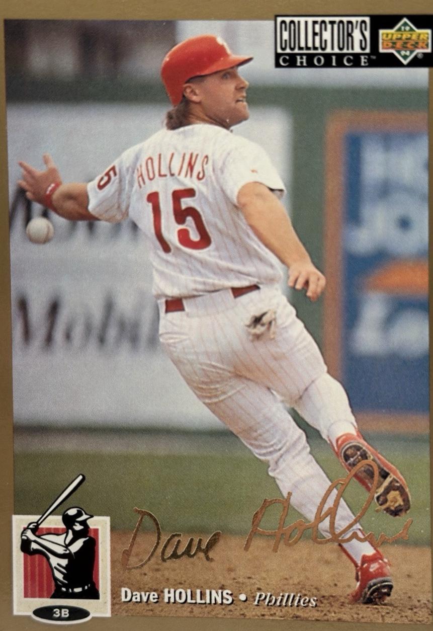 Dave Hollins [Gold Signature] #141