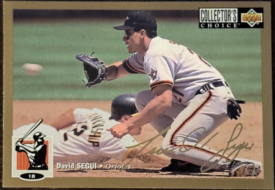 David Segui [Gold Signature] #254