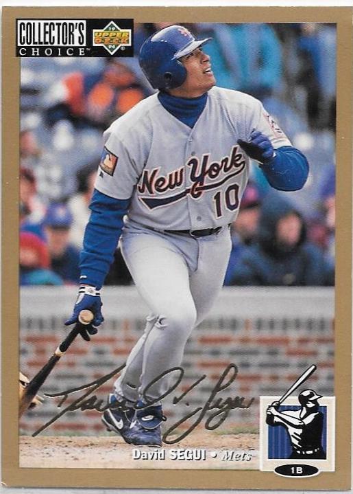 David Segui [Gold Signature] #529