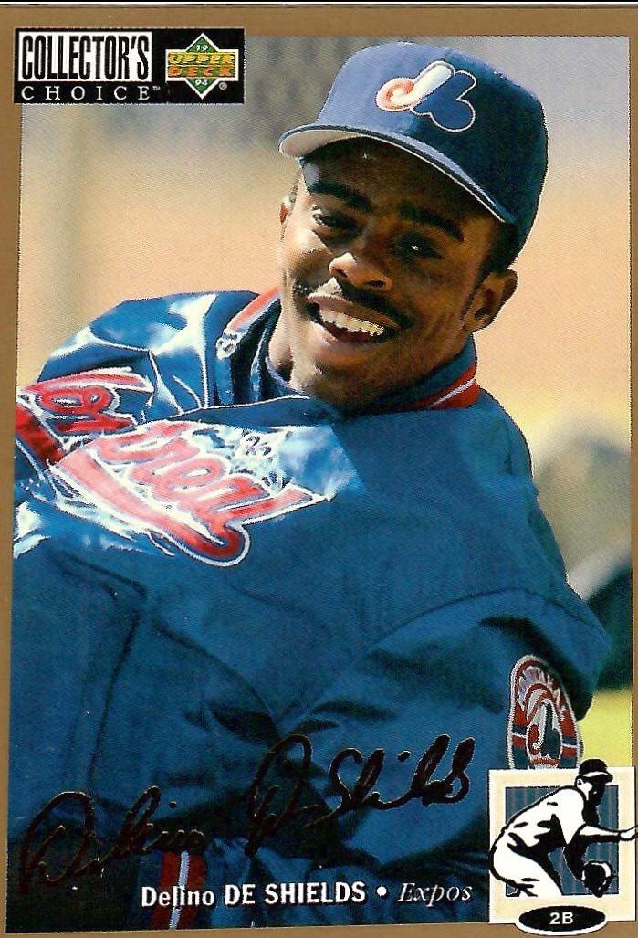 Delino Deshields [Gold Signature] #92