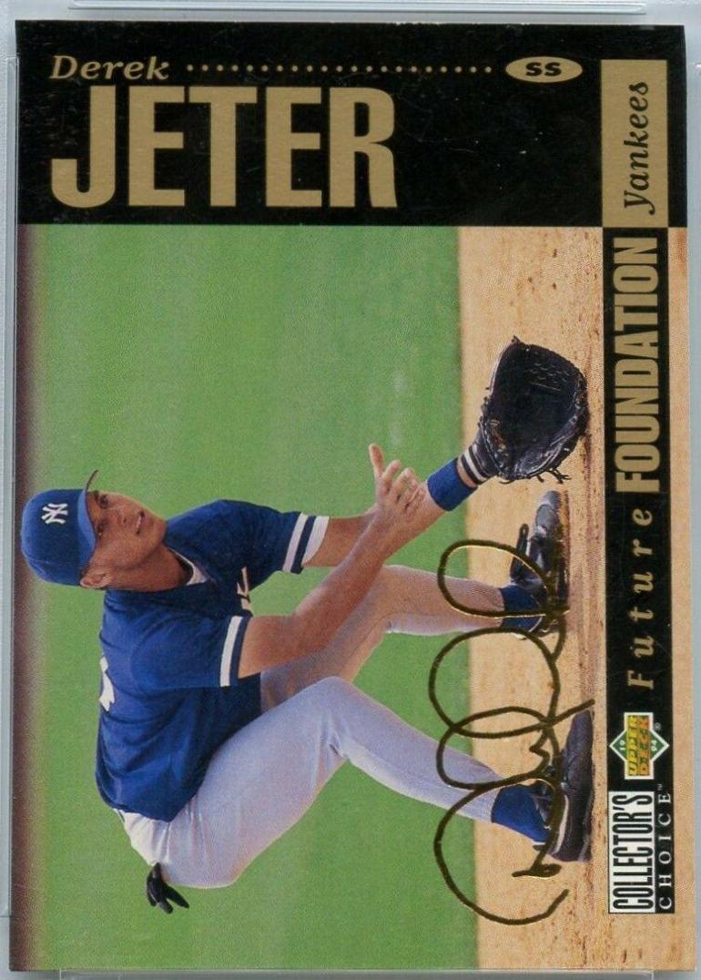 Derek Jeter [Gold Signature] #644
