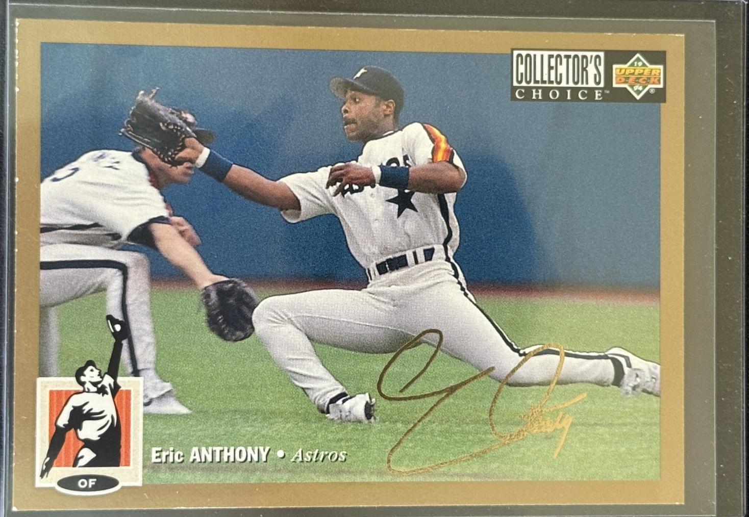 Eric Anthony [Gold Signature] #38