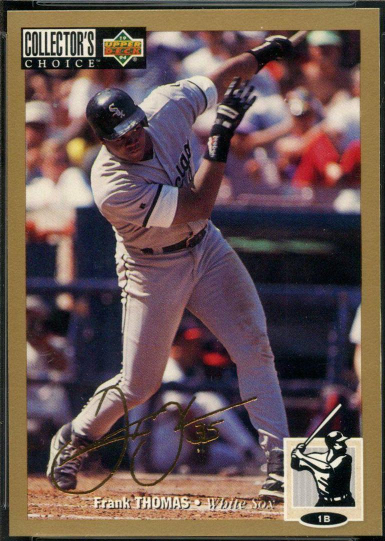 Frank Thomas [Gold Signature] #500