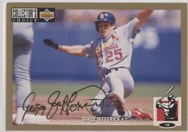 Gregg Jefferies [Gold Signature] #148