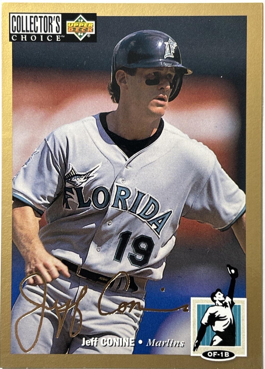 Jeff Conine [Gold Signature] #82