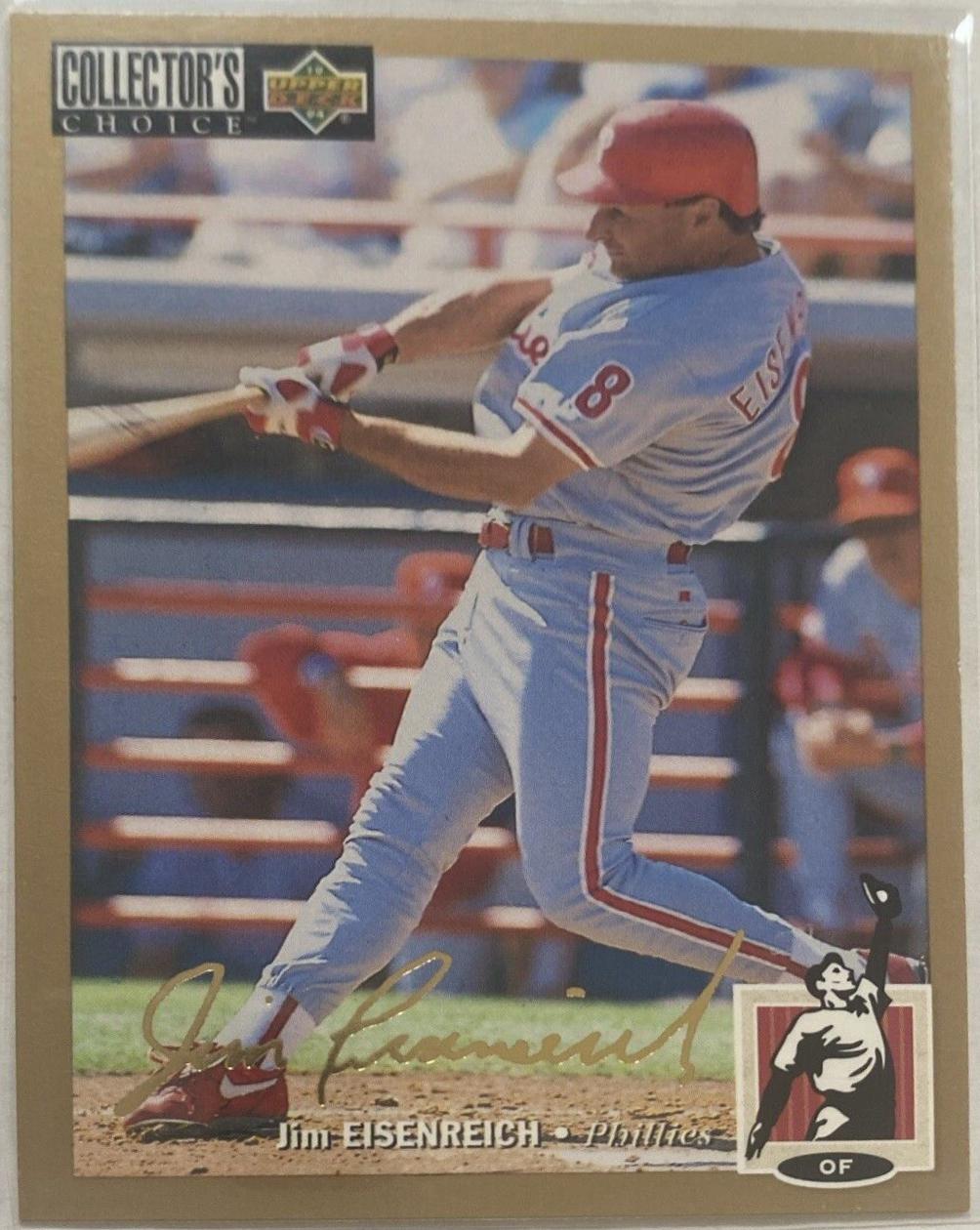 Jim Eisenreich [Gold Signature] #388