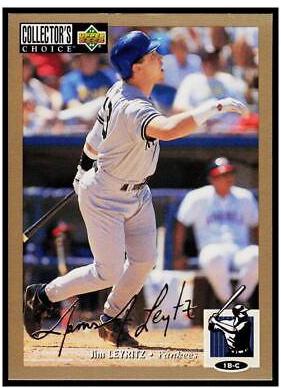Jim Leyritz [Gold Signature] #453