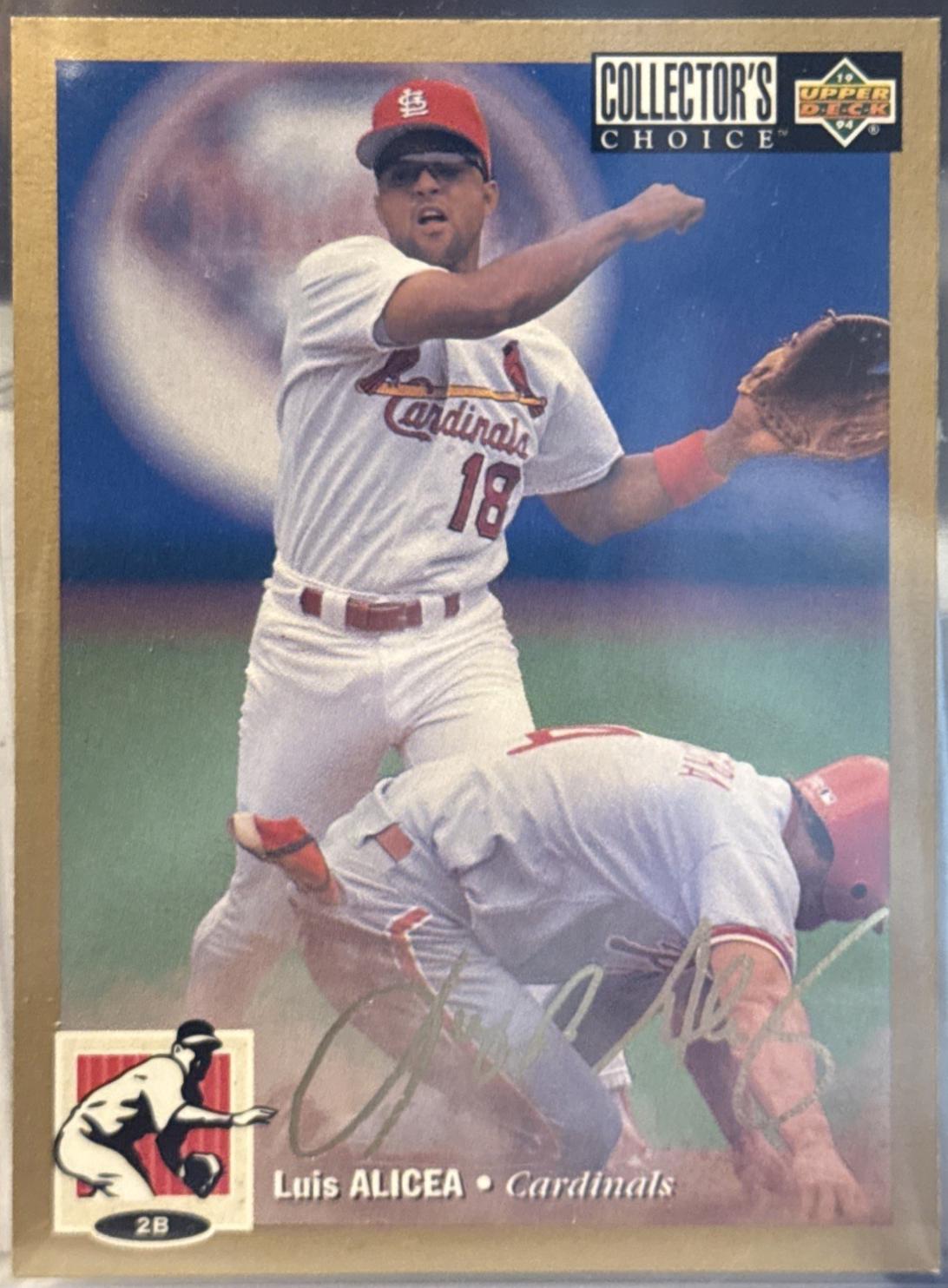 Luis Alicea [Gold Signature] #32