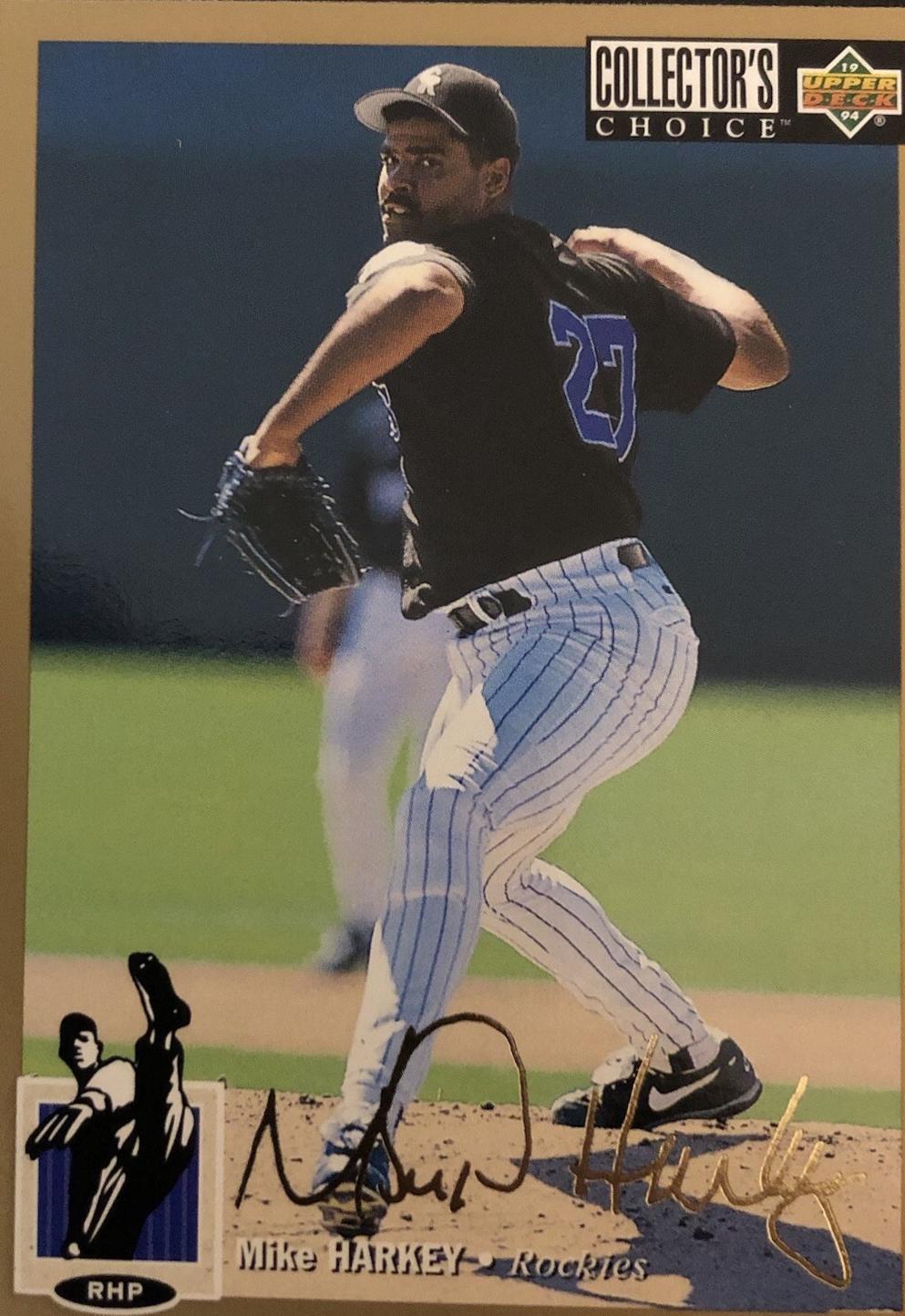 Mike Harkey [Gold Signature] #417