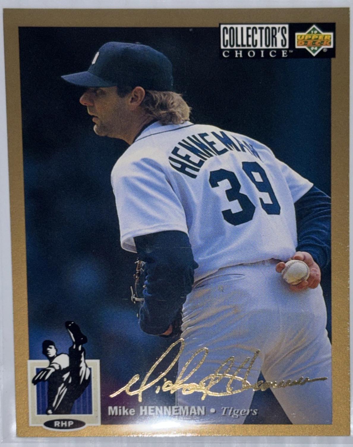 Mike Henneman [Gold Signature] #132