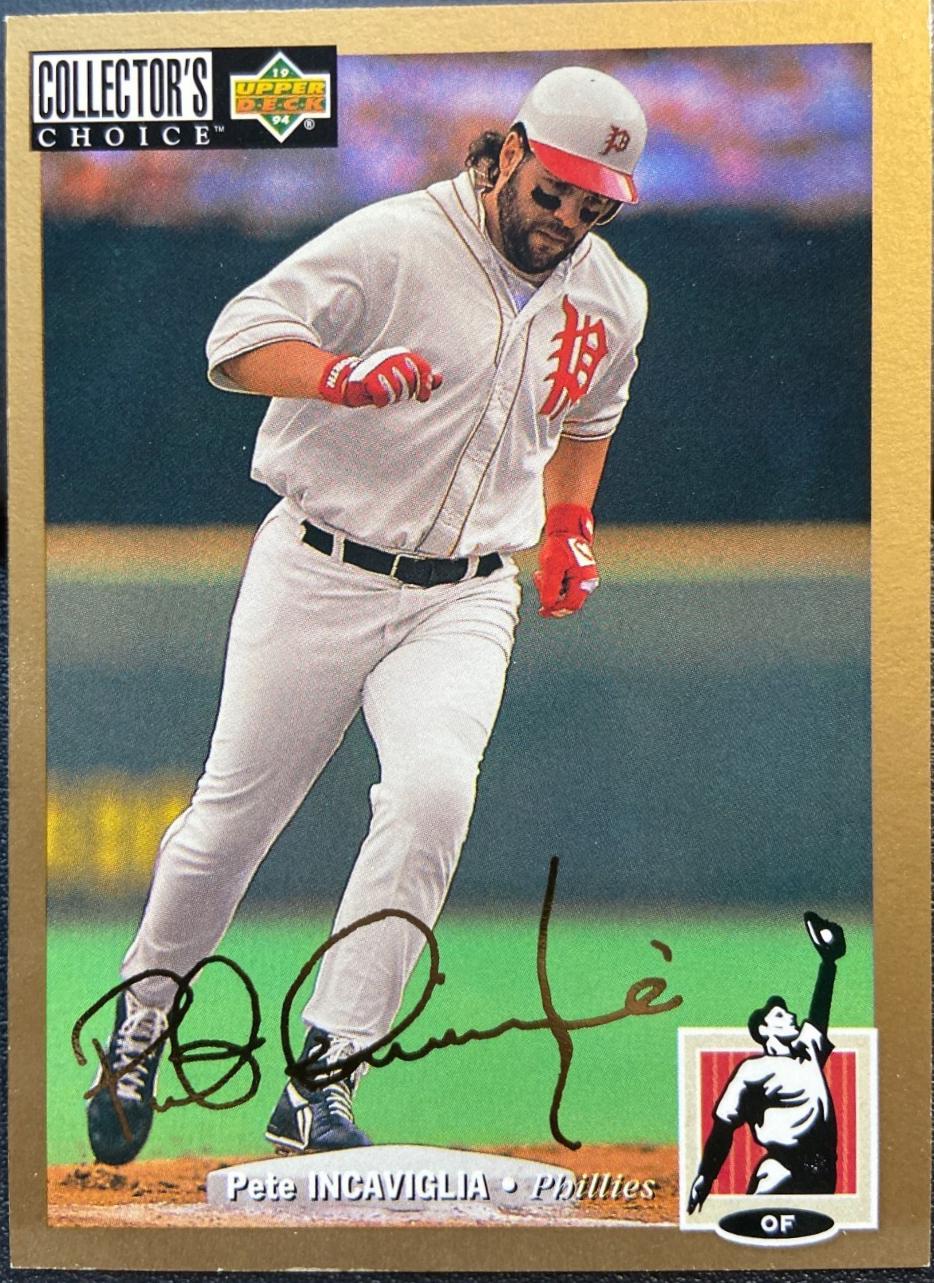 Pete Incaviglia [Gold Signature] #144