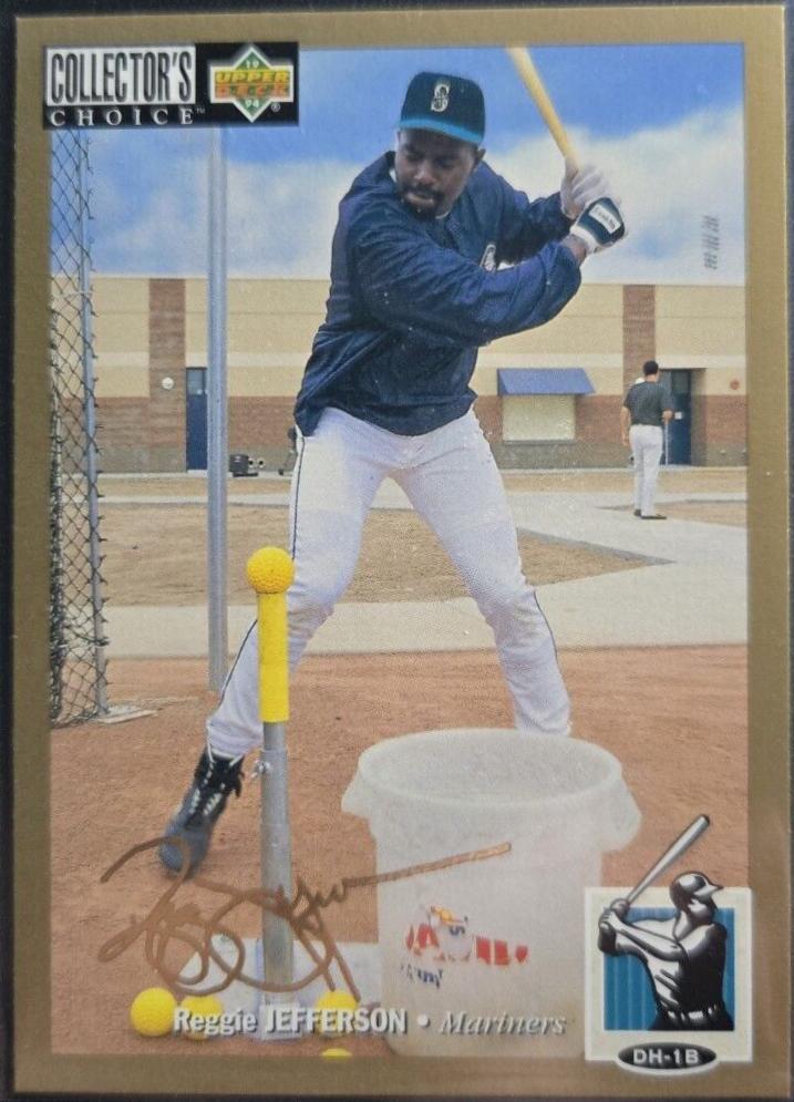 Reggie Jefferson [Gold Signature] #428