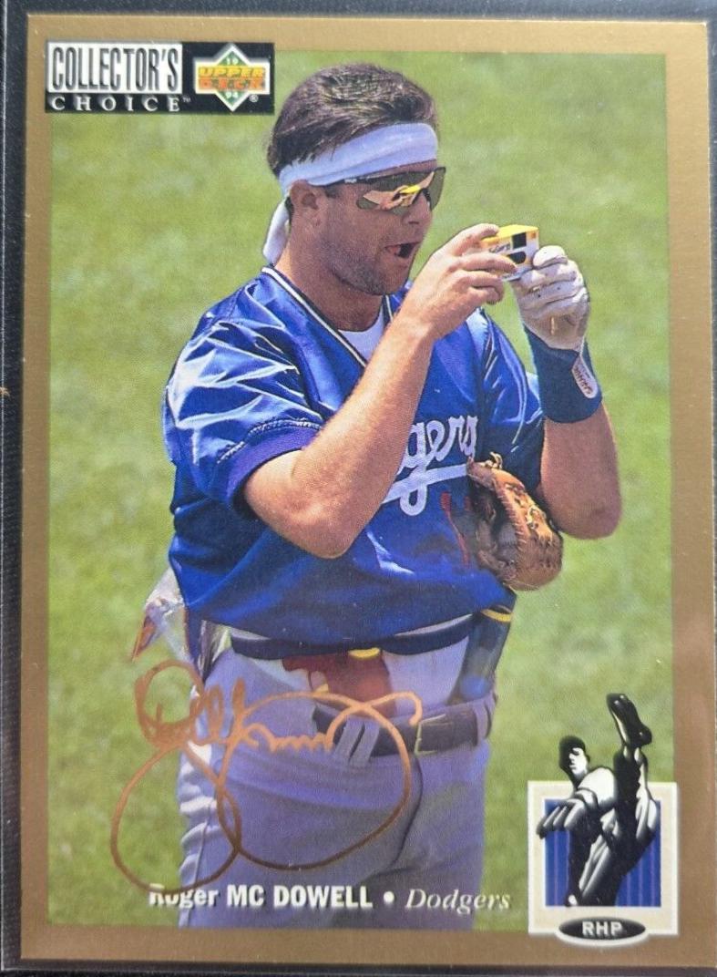 Roger McDowell [Gold Signature] #196
