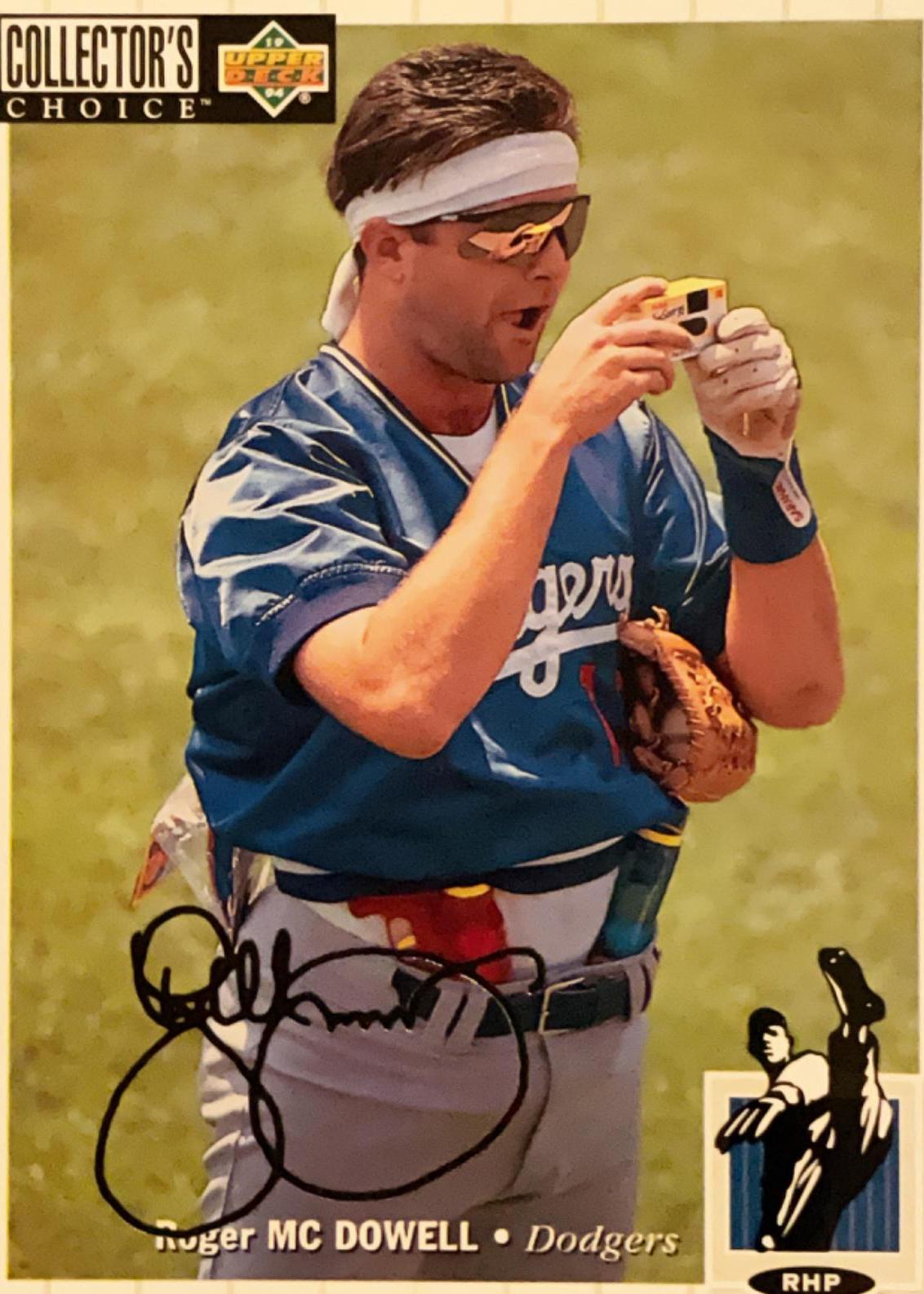 Roger McDowell [Silver Signature] #196