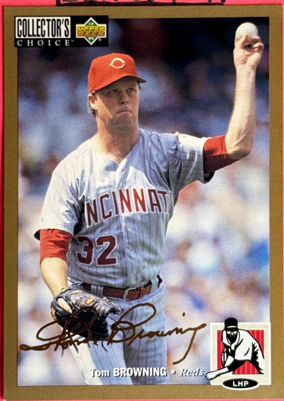 Tom Browning [Gold Signature] #439