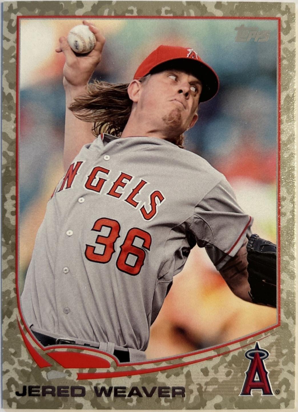 Jered Weaver [Camo] #36