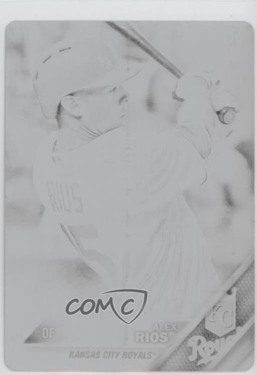 Alex Rios [Printing Plate] #501