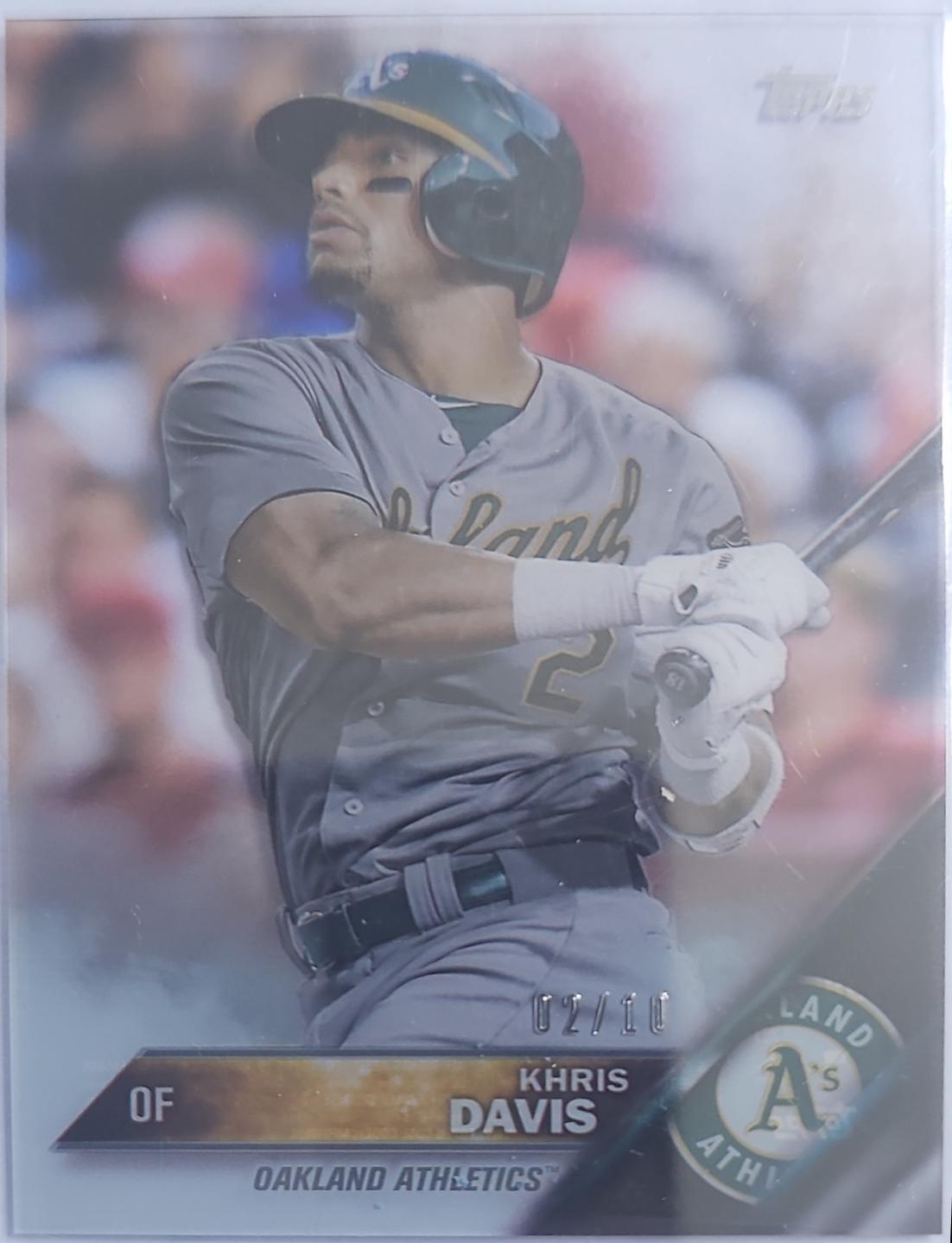 Khris Davis [Clear] #598
