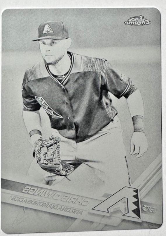 Chris Owings [Printing Plate] #58