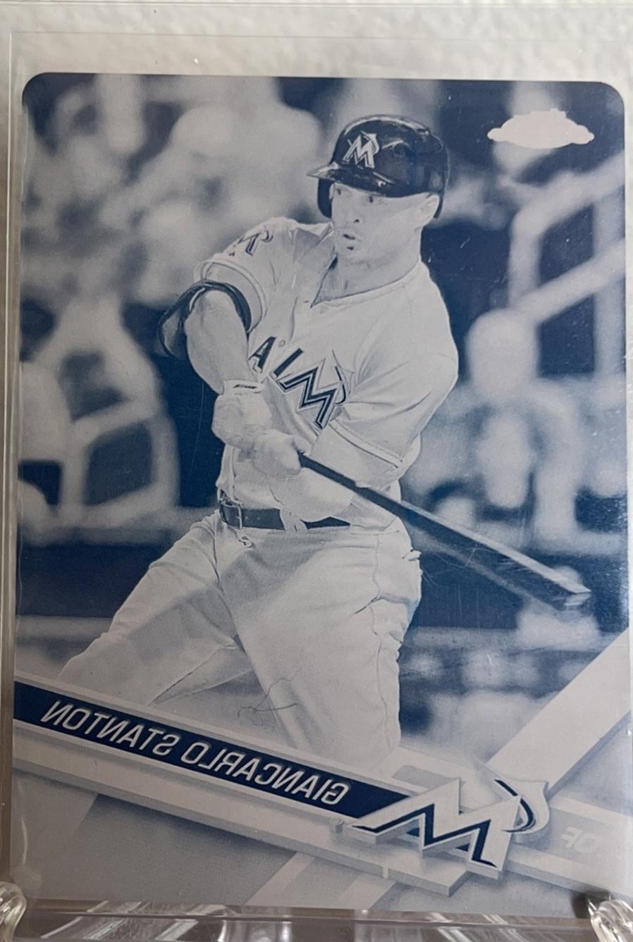 Giancarlo Stanton [Printing Plate] #155