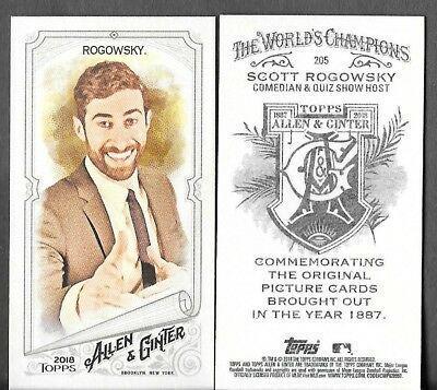 Scott Rogowsky [Mini A & G Back] #205