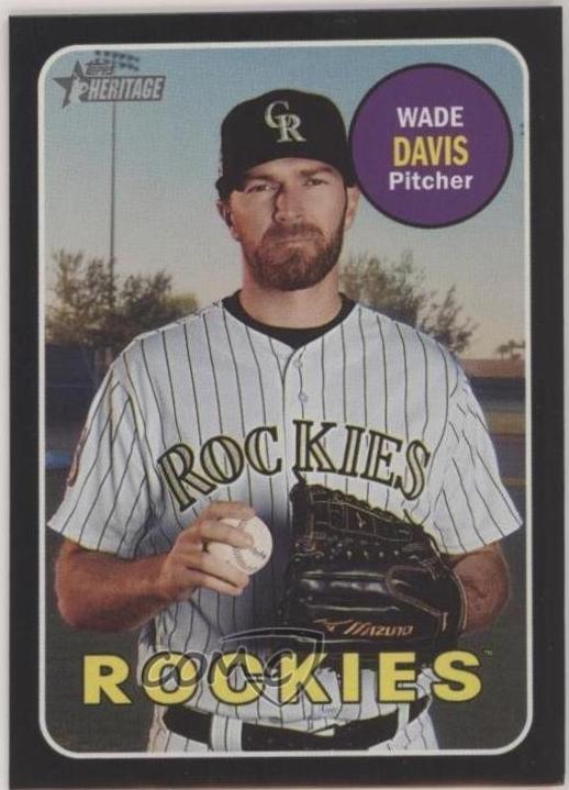 Wade Davis [Black Border] #689