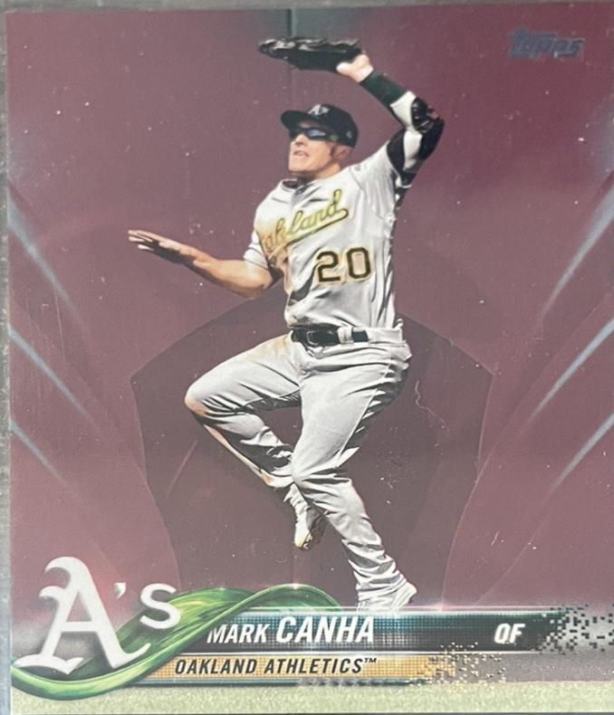 Mark Canha [Mother's Day Hot Pink] #US239