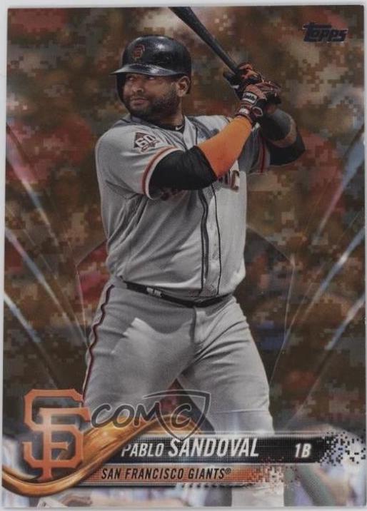 Pablo Sandoval [Memorial Day Camo] #US24