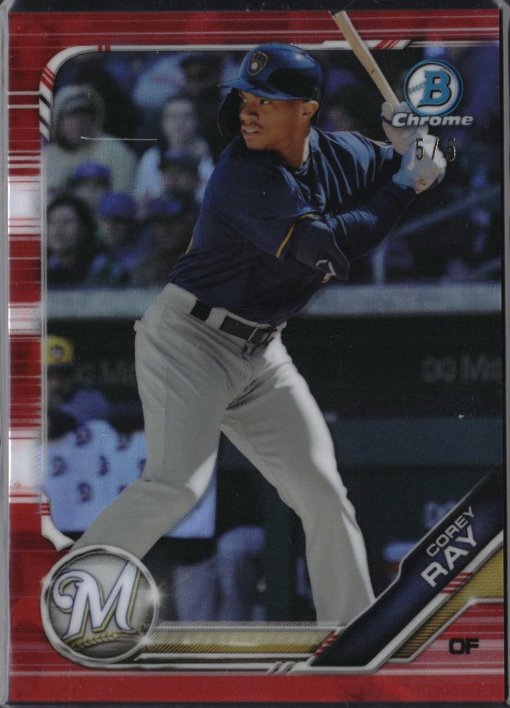 Corey Ray [Red Refractor] #BCP-207