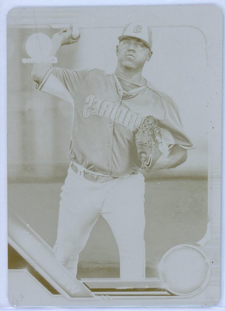 Ryan Weathers [Printing Plate] #BCP-66