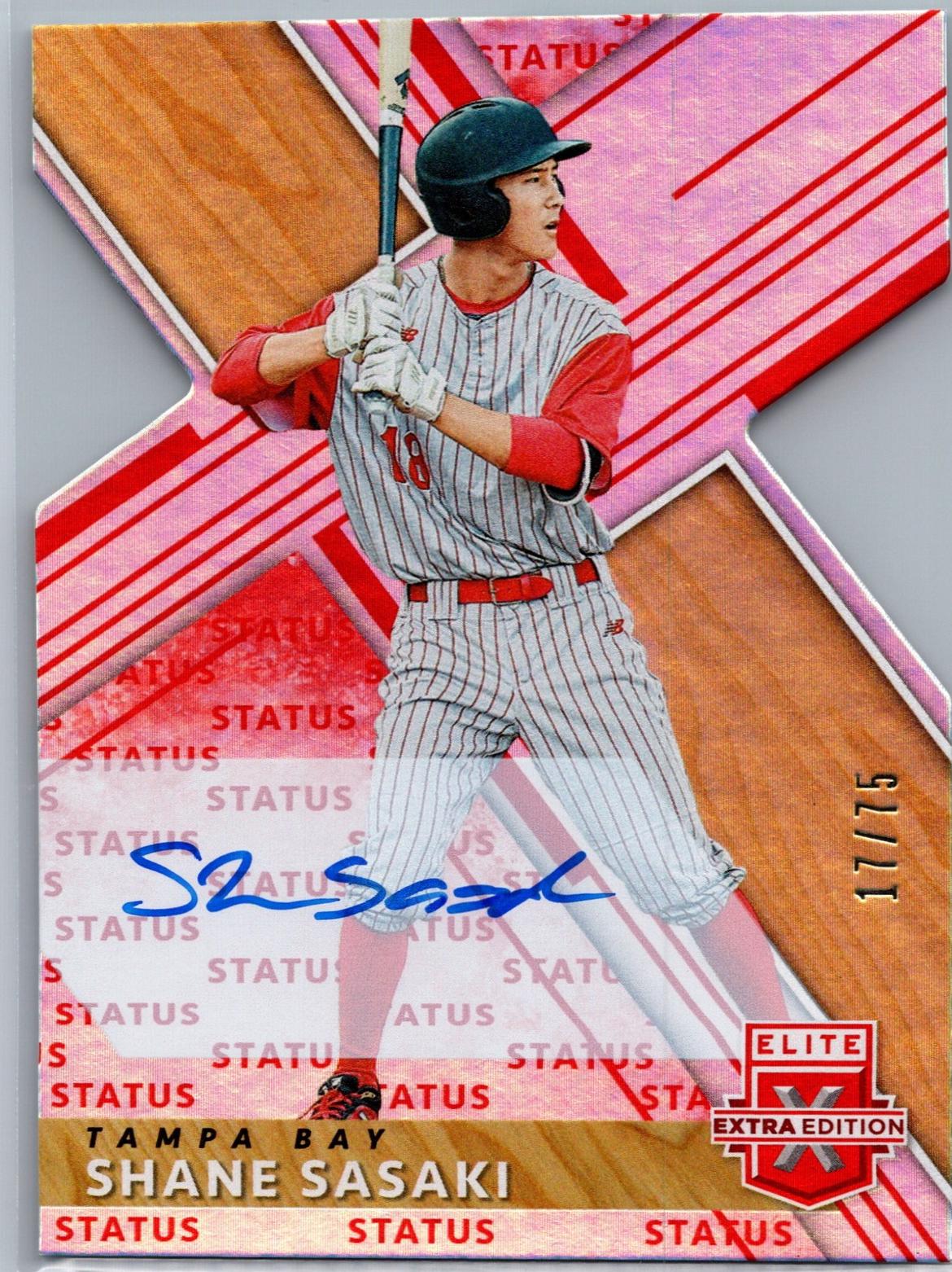 Shane Sasaki [Autograph Status Die Cut Emerald] #98