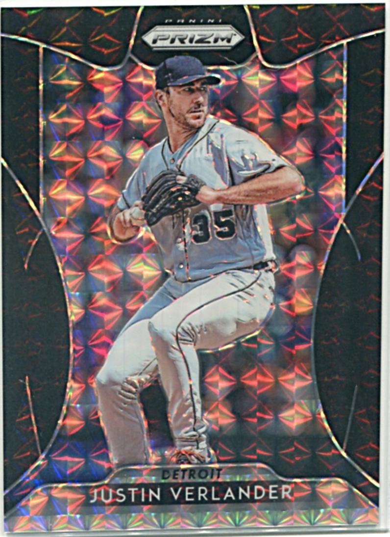 Justin Verlander [Black Finite Prizm] #244