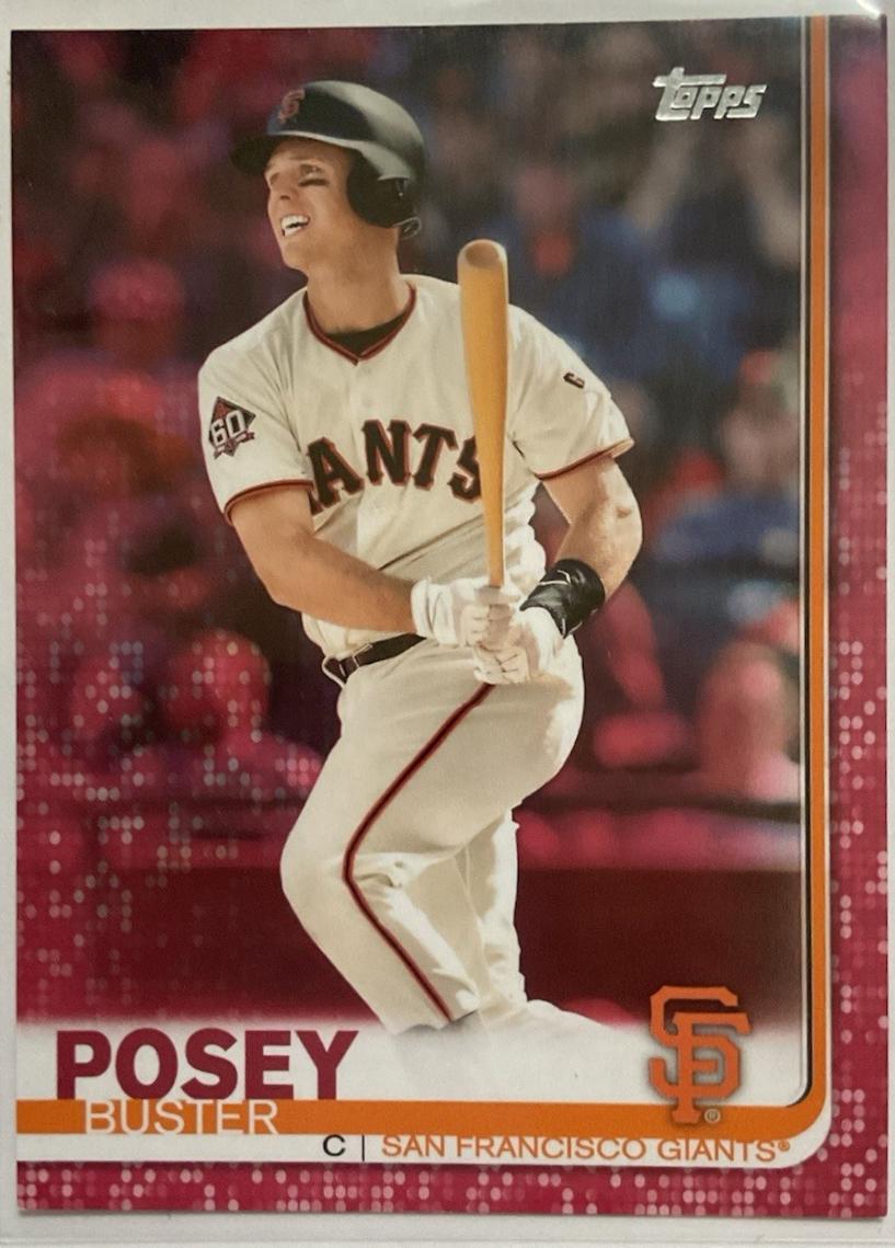 Buster Posey [Mother's Day Pink] #157