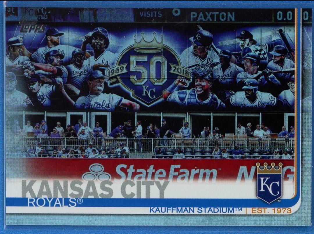 Kauffman Stadium [Rainbow Foil] #609