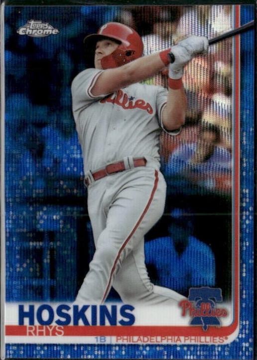 Rhys Hoskins [Blue Wave Refractor] #195