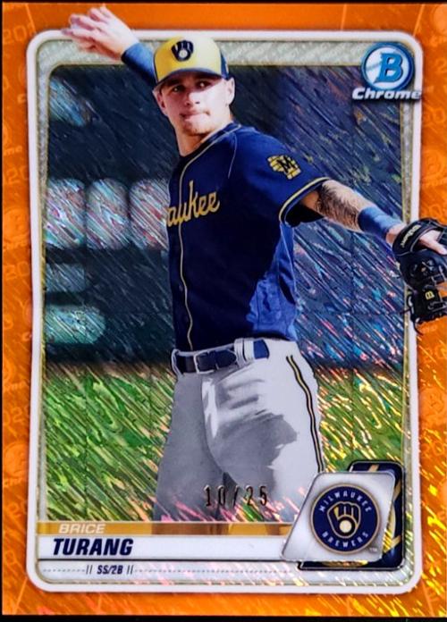 Brice Turang [Orange Refractor] #BCP-35