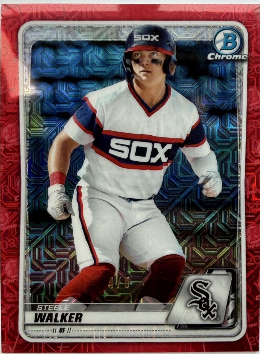 Steele Walker [Red Refractor Mega Box Mojo] #BCP-176