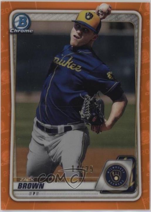 Zack Brown [Orange Refractor] #BCP-34