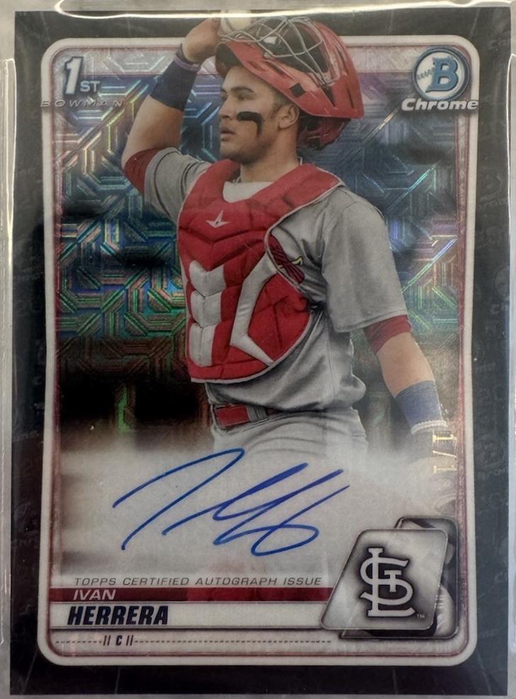 Ivan Herrera [Black Mojo Refractor] #CPA-IH