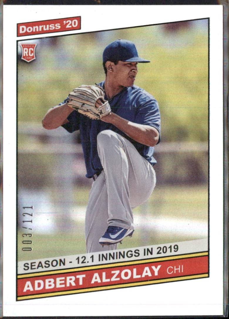Adbert Alzolay [SP Season Stat Line] #258