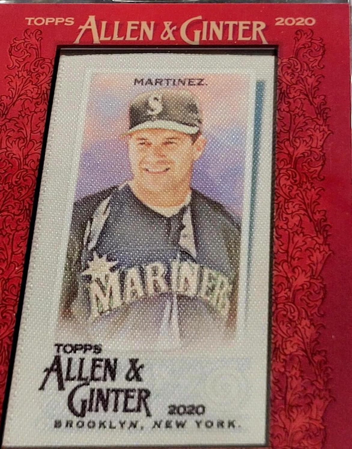 Edgar Martinez [Framed Mini Cloth] #33