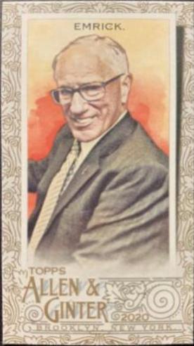 Mike 'Doc' Emrick [Mini Gold Border] #194
