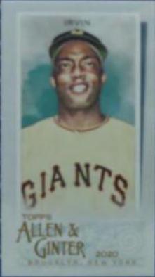 Monte Irvin [Mini Brooklyn Back] #326