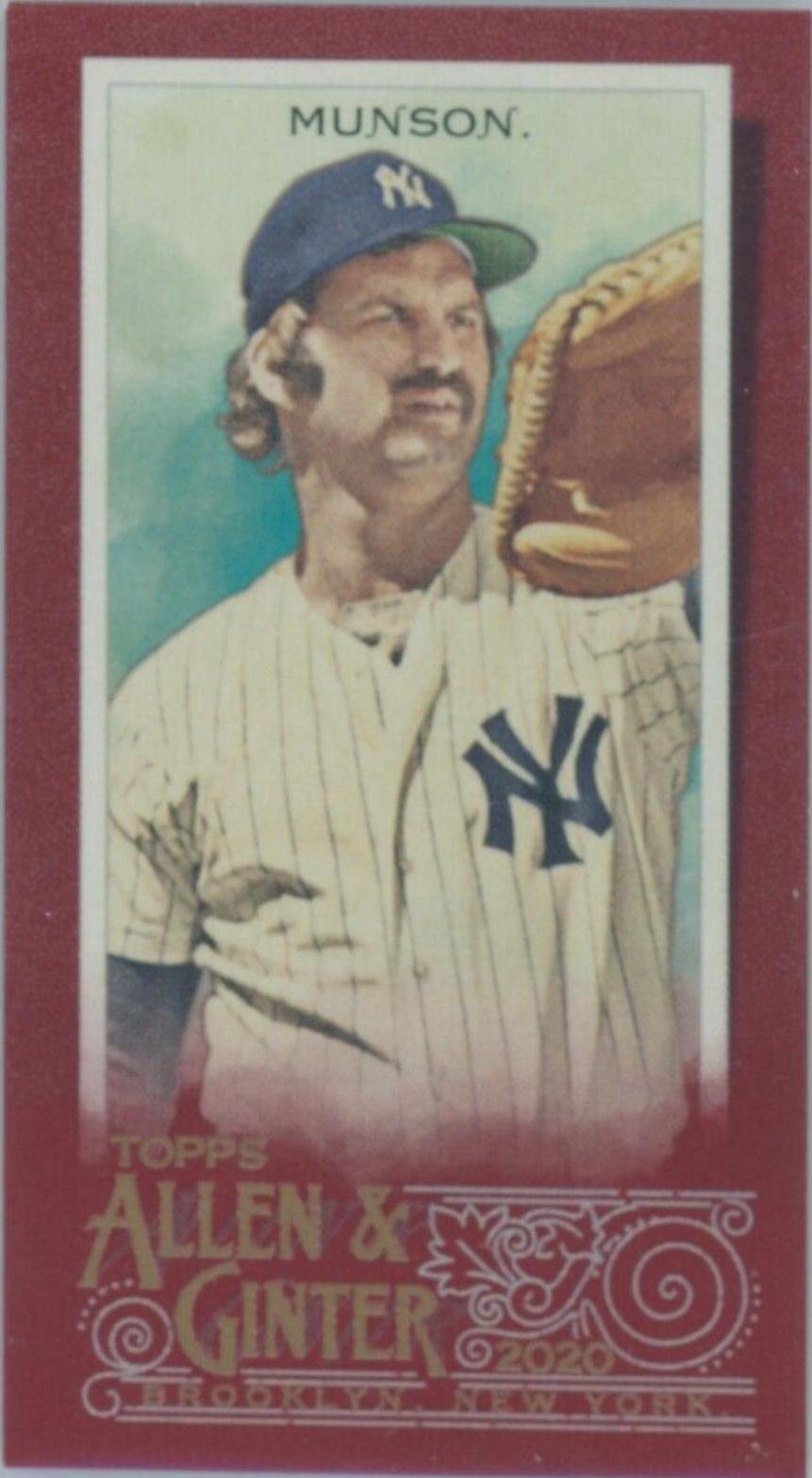 Thurman Munson [X Mini Red] #302