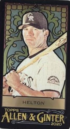 Todd Helton [Mini Stained Glass] #105