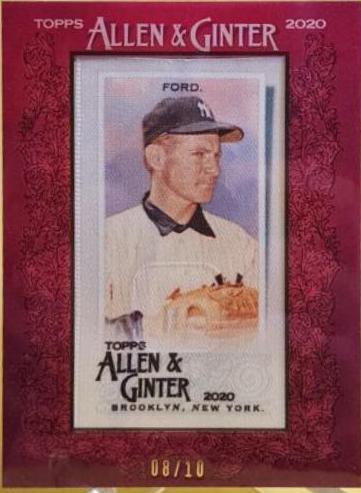 Whitey Ford [Framed Mini Cloth] #62