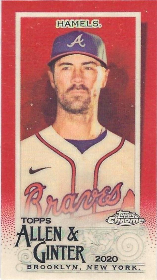 Cole Hamels [Mini Red Refractor] #163