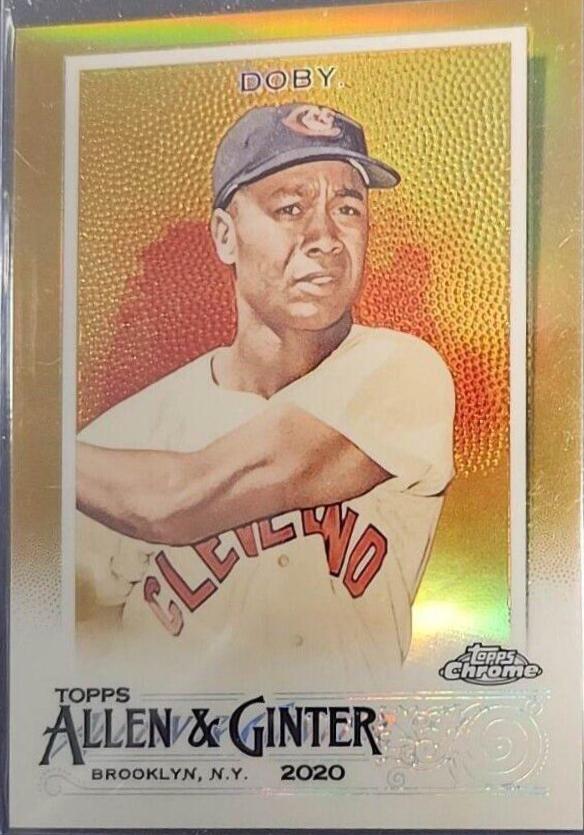 Larry Doby [Gold Refractor] #4